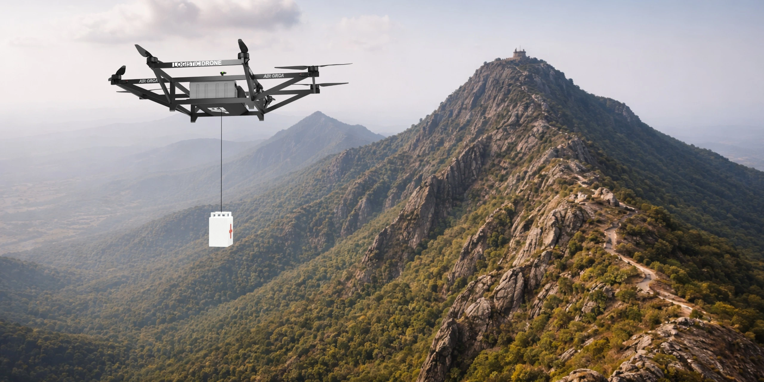 Case Study: Our Drone Logistics at Girnar with Heavy-Lift Tech