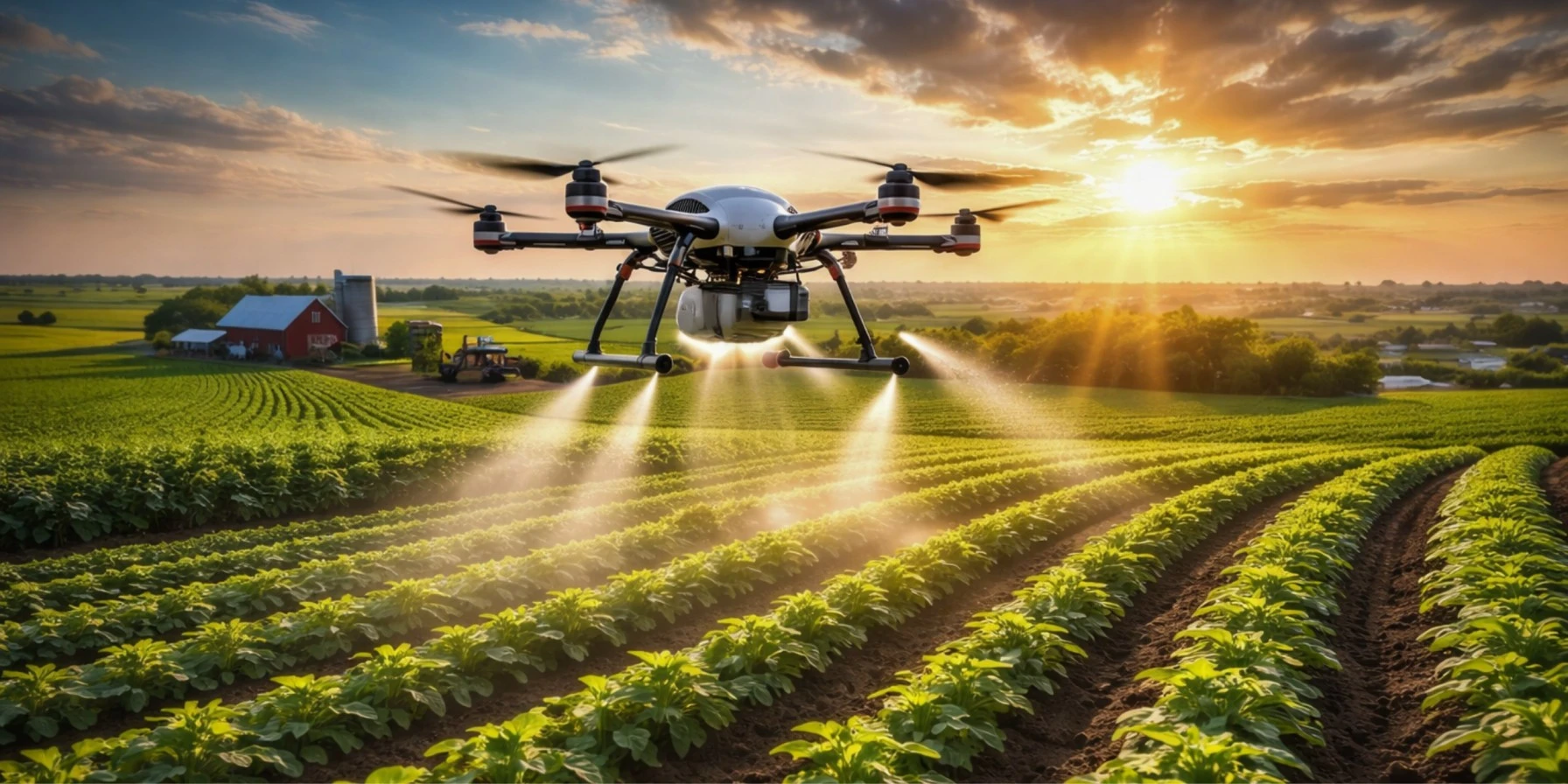 How Drones in Agriculture Are Changing Farming and Logistics