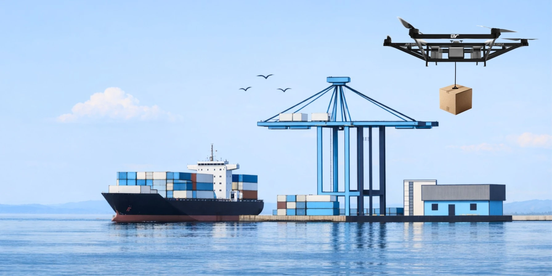 Maritime Drones and Their Role in Maritime Logistics